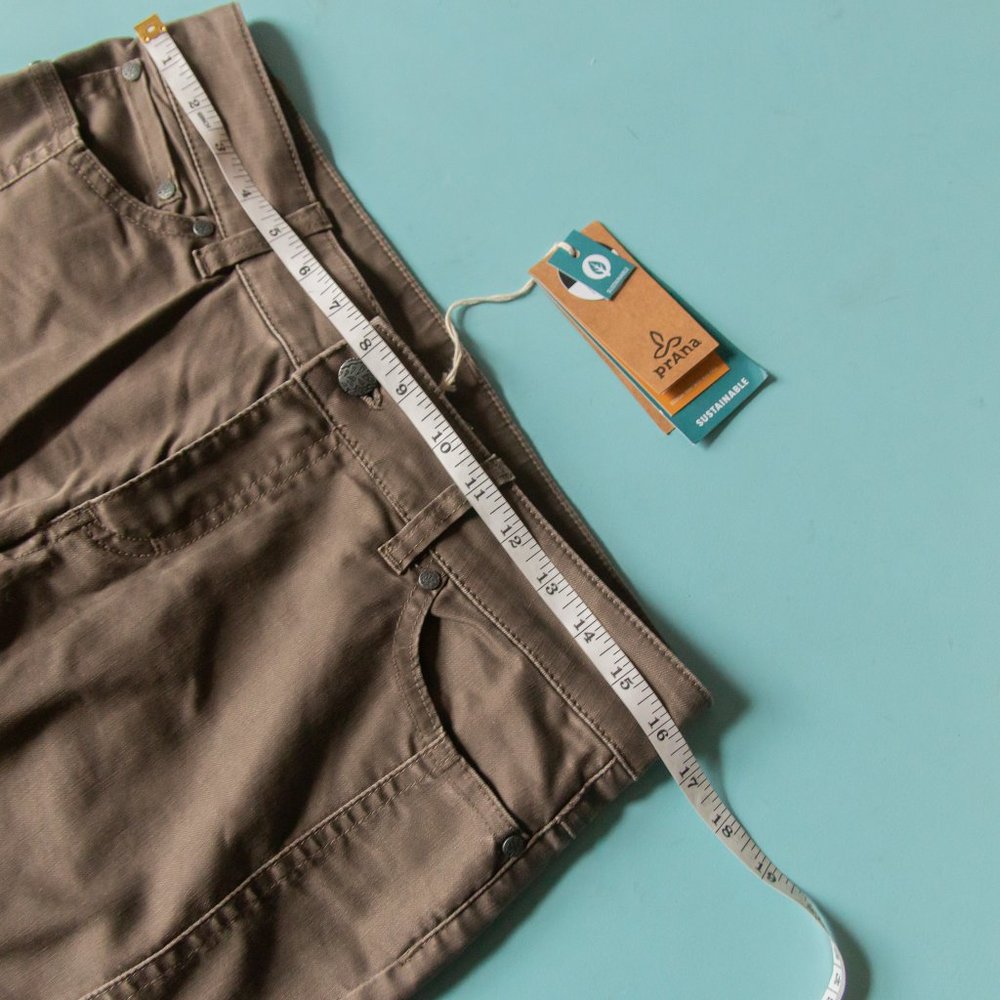 NEW Prana Carlotta Crop Dark Mud Mid Rise Skinny Ankle Pants Sz 8 / 29 - Picture 6 of 10